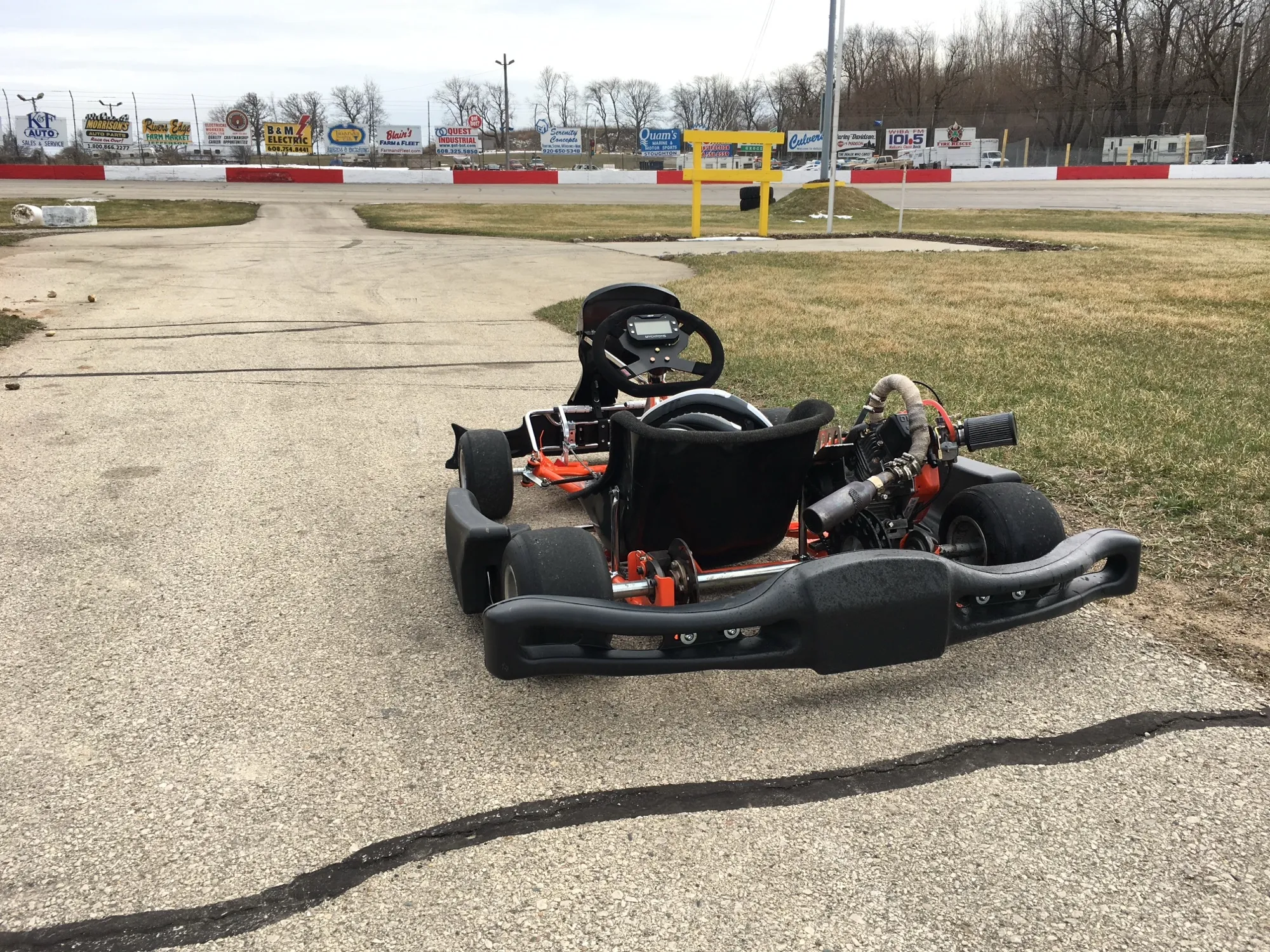 Kart day at Jefferson Speedway